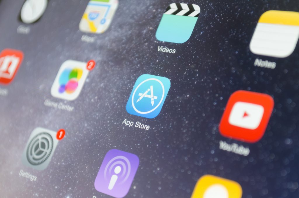 App Store Icon On Apple Deivice Screen